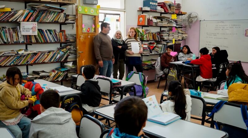 Inversión en infraestructura escolar: General Las Heras avanza en obras para instituciones educativas